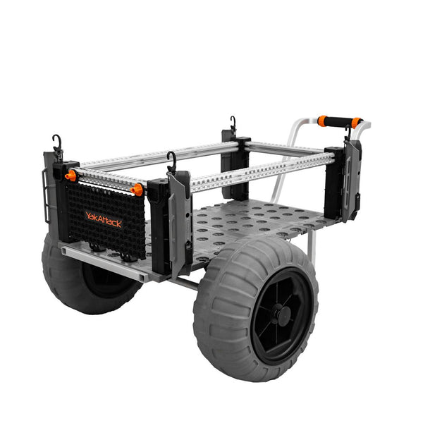 YakAttack SandRig Surf Cart, 20” x 36” with Beach Tires