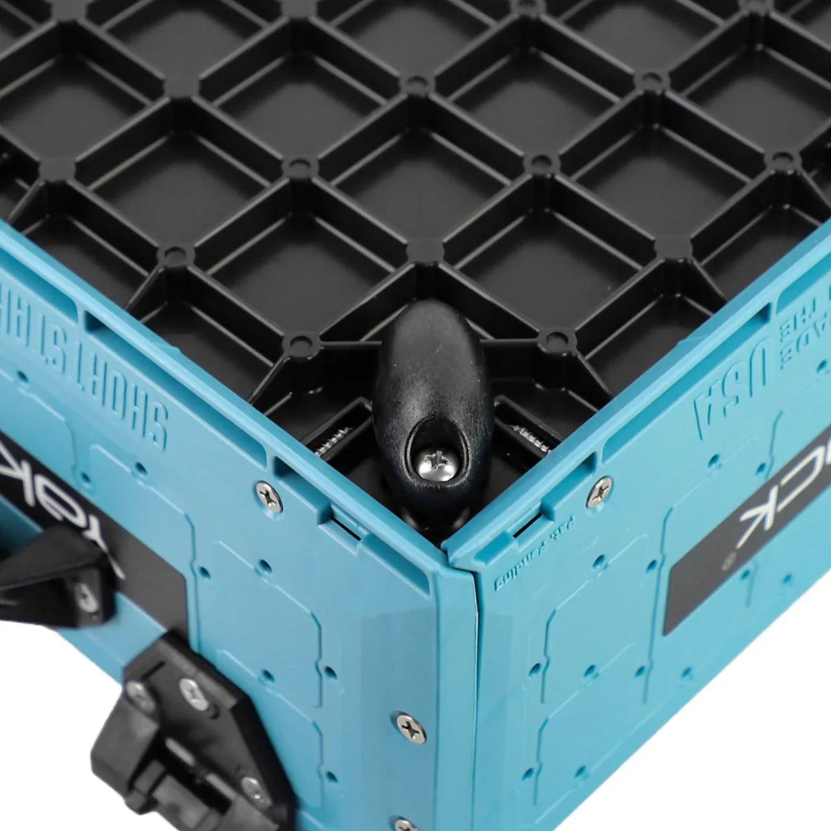YakAttack ShortStak SOLO Storage Box 13" x 13", Jetty Blue