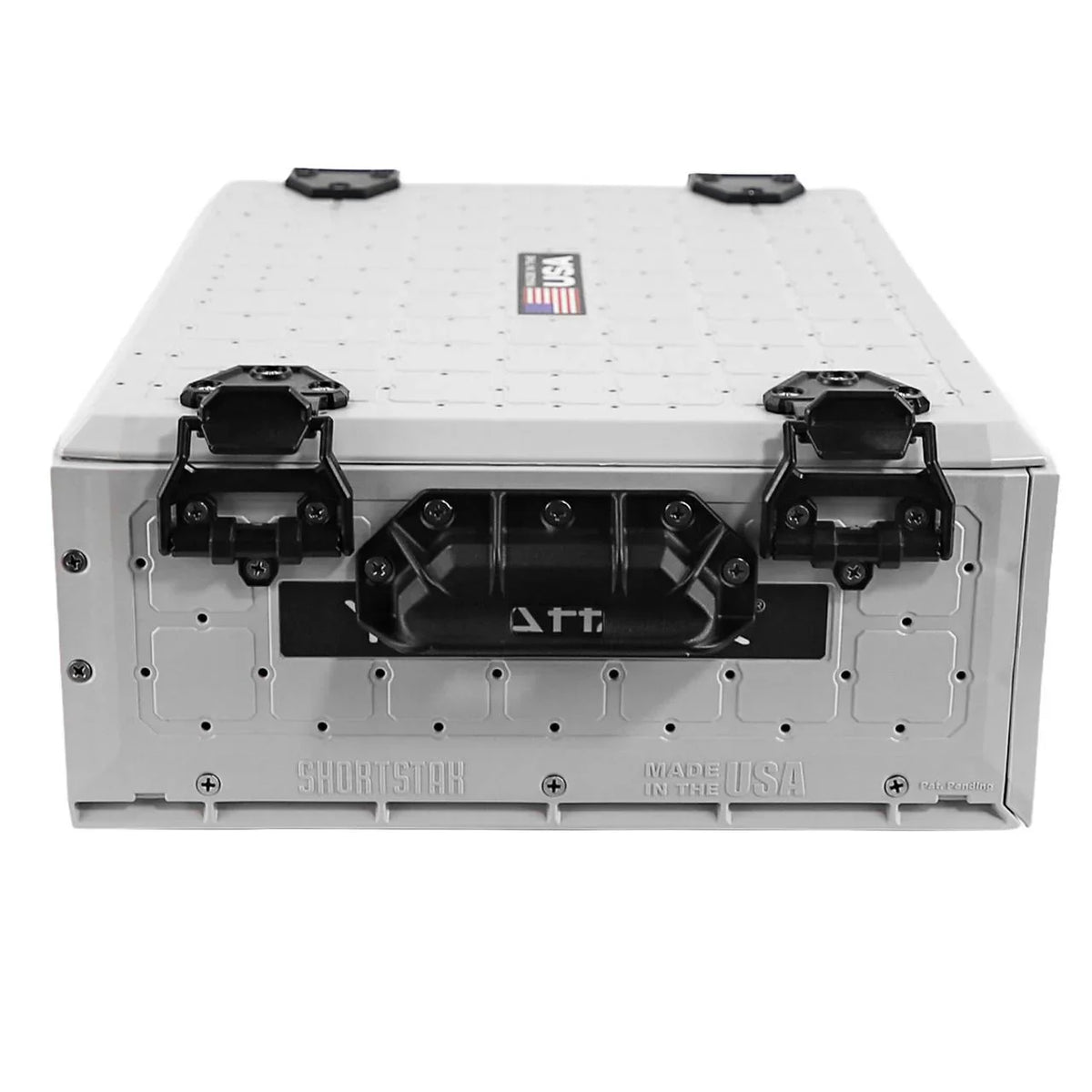 YakAttack ShortStak Solo Storage Box, 13x16, Overcast Grey
