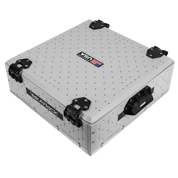 YakAttack ShortStak SOLO Storage Box 16" x 16", Overcast Grey