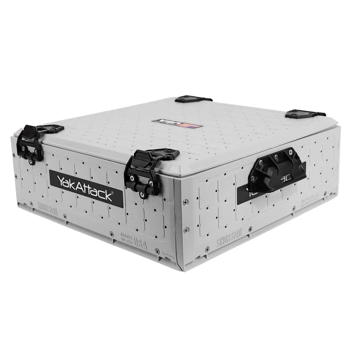 YakAttack ShortStak SOLO Storage Box 16" x 16", Overcast Grey