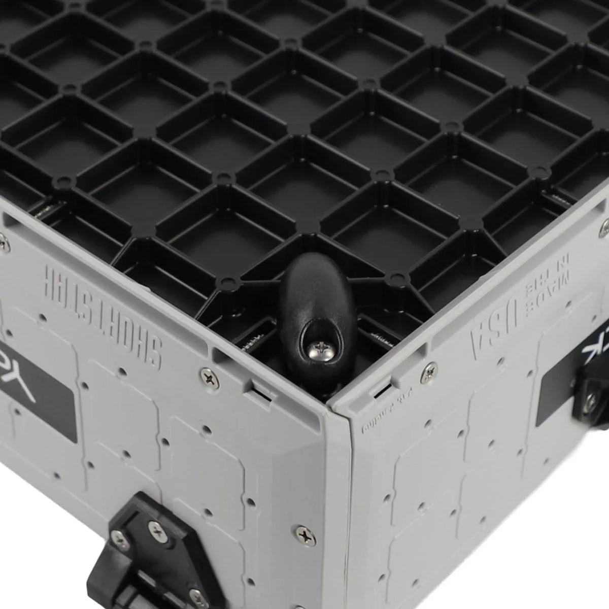 YakAttack ShortStak SOLO Storage Box 16" x 16", Overcast Grey