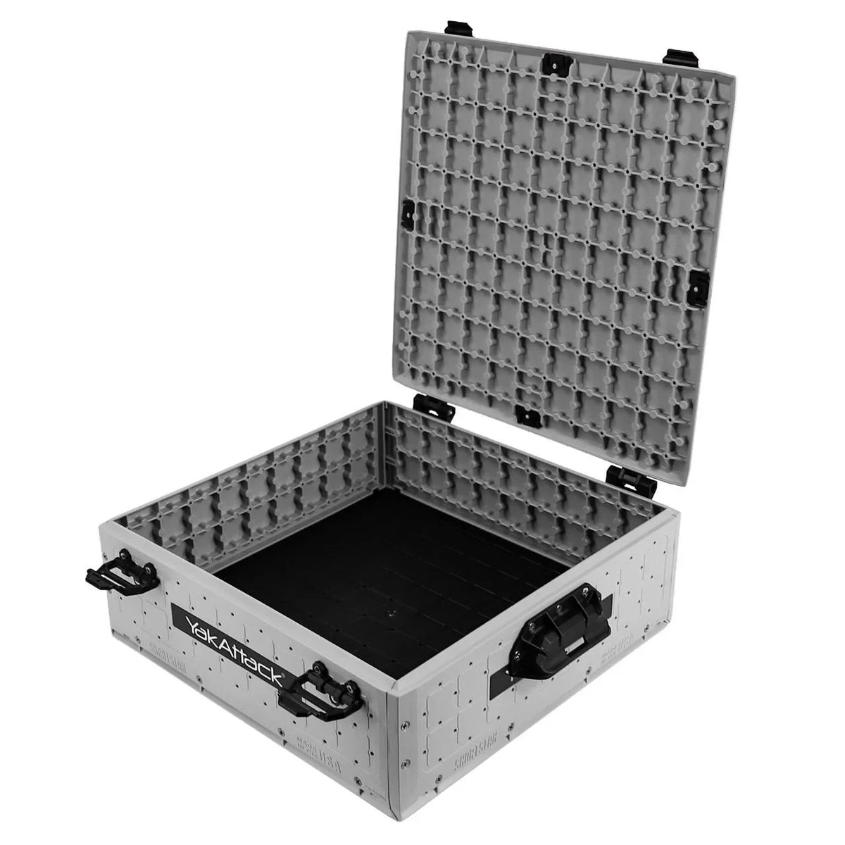 YakAttack ShortStak SOLO Storage Box 16" x 16", Overcast Grey