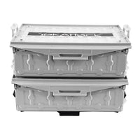 YakAttack TracPak Combo Kit, Two Boxes and Quick Release Base, Overcast Grey