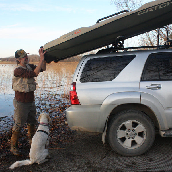 EZ ROLLER™ V-Rack Roof Carrier