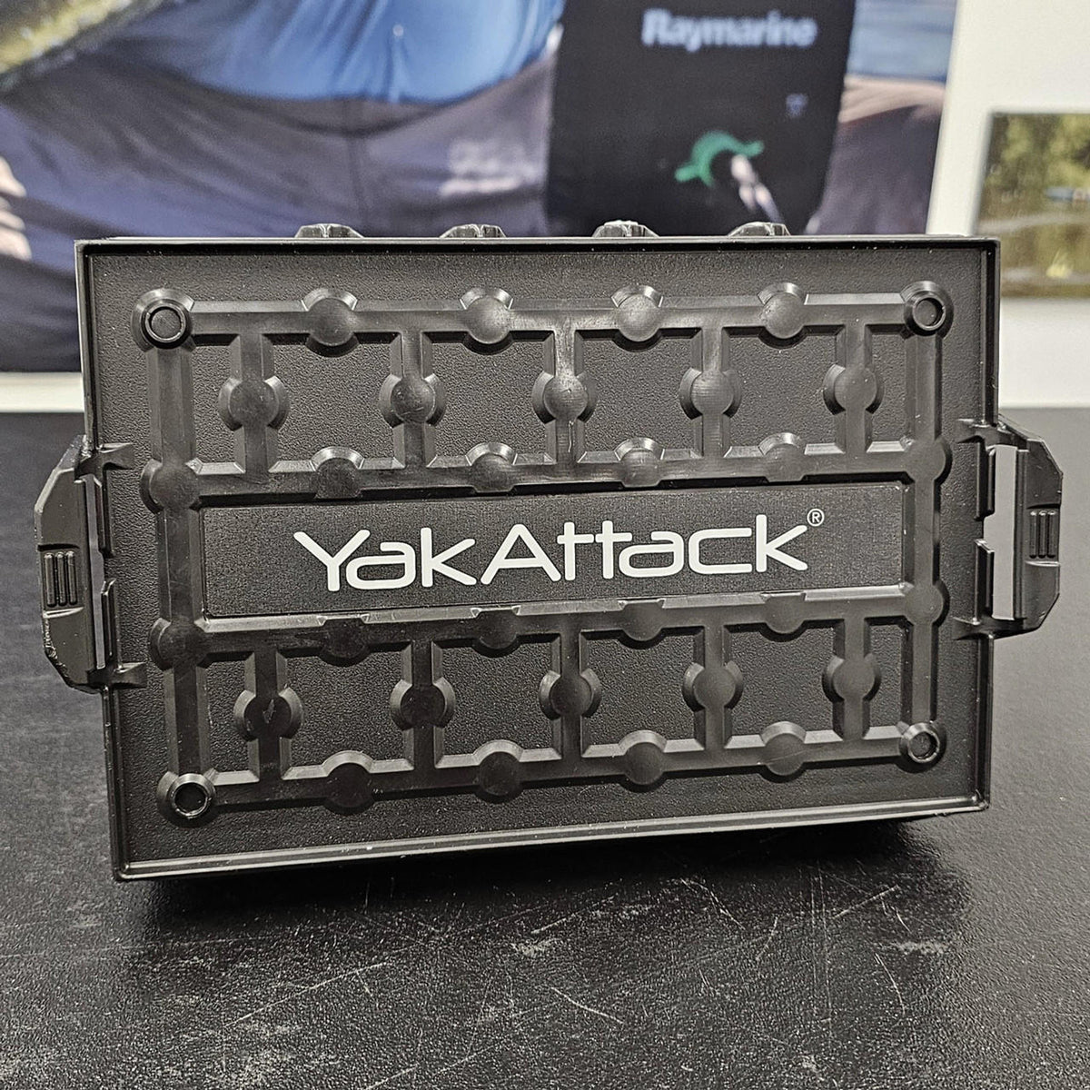 YakAttack BlackPak or TracPak Decal, Black/White