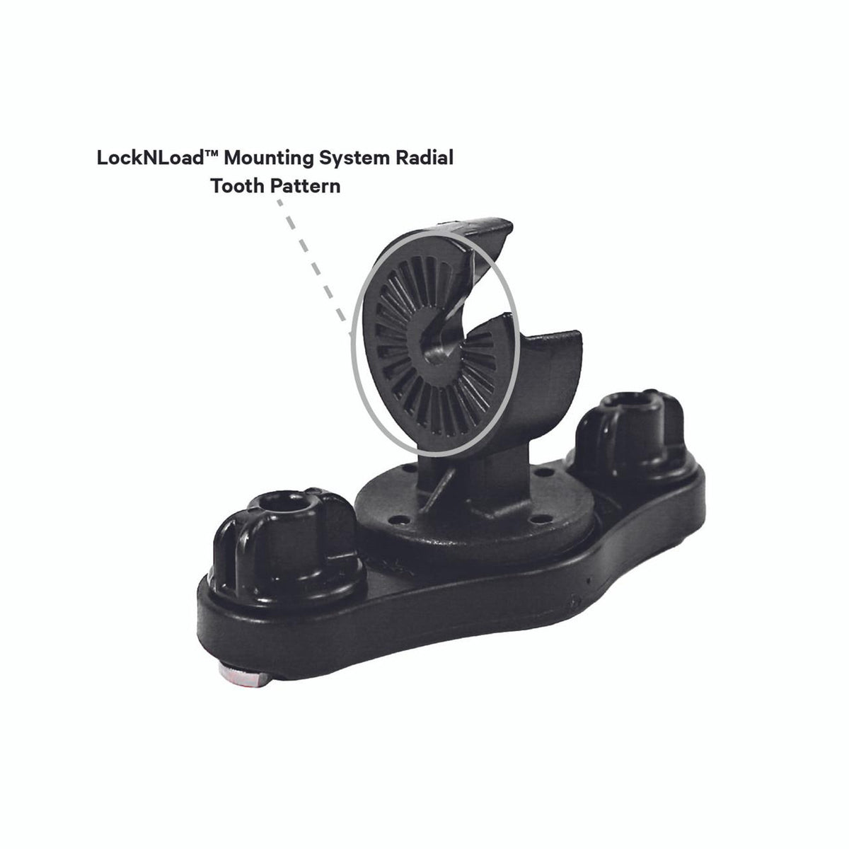 YakAttack Zero Play LockNLoad™ Track Mount Adapter